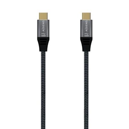 Cable USB C Aisens A107-0670 0,6 m Gris