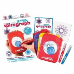 Set de Dibujo Spirograph Silverlit travel Multicolor 10 Piezas