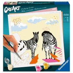 Set de Pintura por Números Ravensburger Zebra