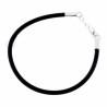 Pulsera Mujer Cristian Lay 54778180 Negro Plata de ley Plateado (18 cm)