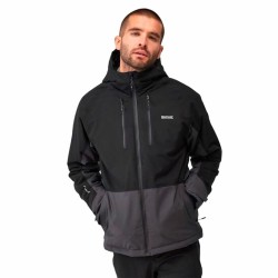 Chaqueta Impermeable para Hombre Regatta Highton Stretch III Negro