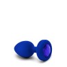 Vibrador B-Vibe Vibrating Jewel Azul marino L/XL