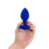 Vibrador B-Vibe Vibrating Jewel Azul marino L/XL