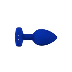 Vibrador B-Vibe Vibrating Jewel Azul marino L/XL