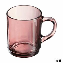 Taza Luminarc Alba Terracota Vidrio 250 ml (6 Unidades)