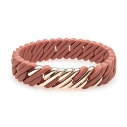 Pulsera Mujer TheRubz Silicona Acero Inoxidable Acero/Silicona