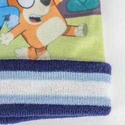 Gorro y Guantes Bluey Azul