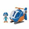 Helicóptero Blippi Figura Azul Naranja