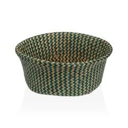 Cesta Decorativa Versa Verde Algas marinas Ø 28 cm