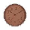 Reloj de Pared Versa Terracota Plástico (4,3 x 30,5 x 30,5 cm)