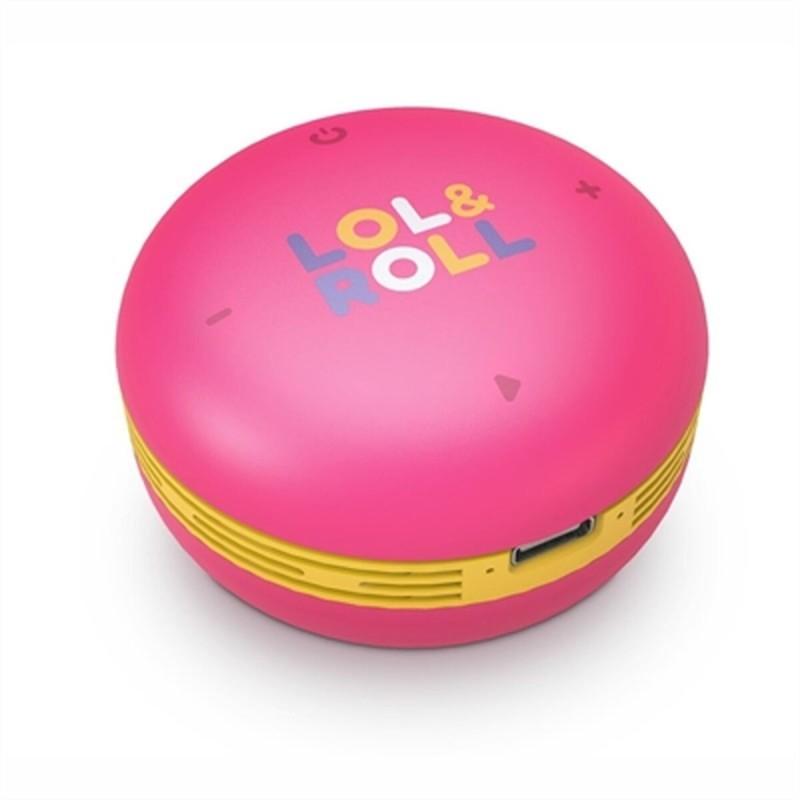 Altavoz Bluetooth Portátil Energy Sistem Lol&Roll Pop Kids Rosa 5 W 500 mAh