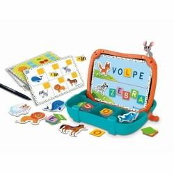 Juego de Mesa Clementoni Magnetic Letters & Animals Case (FR)