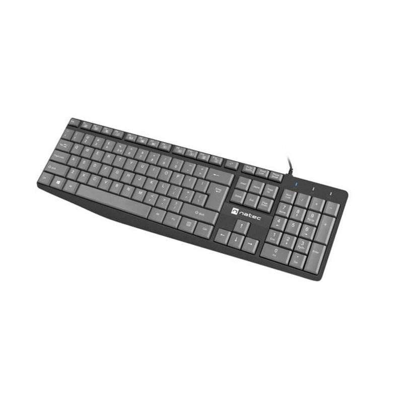 Teclado Natec NKL-1507 Negro Gris