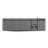 Teclado Natec NKL-1507 Negro Gris