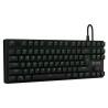 Teclado Savio Tempest RX Negro Inglés QWERTY