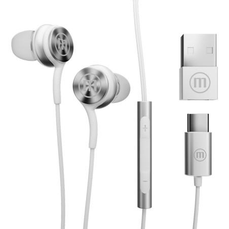 Auriculares con Micrófono Maxell XC1 Blanco