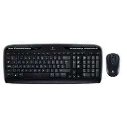 Teclado y Ratón Logitech Wireless Combo MK330 Negro Qwerty US