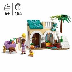 Playset Lego Disney Wish 43223 Asha in Rosas Town 154 Piezas