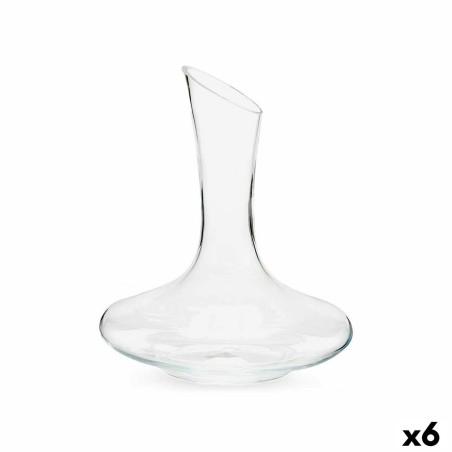 Decantador de Vino Transparente Vidrio 1,8 L (6 Unidades)