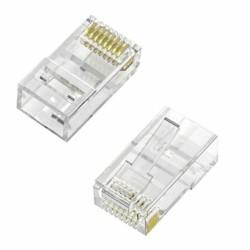 Conector RJ45 Categoría 6 UTP Aisens A139-0657 Transparente