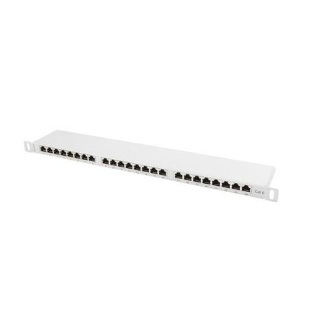 Patch Panel 24 Puertos UTP Categoría 5e Lanberg PPS6-0024-S