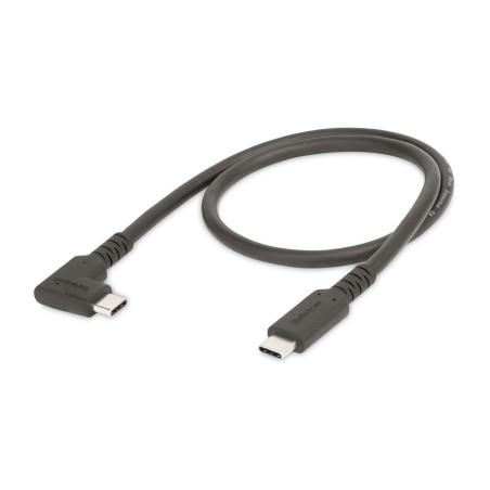 Cable USB-C Startech RUSB31CC50CMBR Negro 50 cm