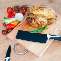 Cuchillo de Mesa Bravissima Kitchen Cuchillos Swiss Chef 6 Piezas Acero Inoxidable