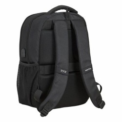 Mochila para Portátil Safta 14,1'' Negro 28 x 42 x 16 cm