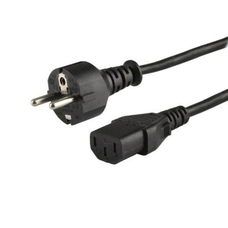 Cable de Alimentación Savio CL-138 Negro IEC C13 1,2 m