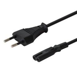 Cable de Alimentación Savio CL-100 Negro IEC C7 1,8 m