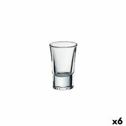 Vaso de chupito Borgonovo Junior 350 ml 4,5 x 4,5 x 7 cm (6 Unidades)