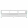 Mueble de TV DKD Home Decor Blanco Cristal MDF (160 x 45 x 40 cm)