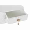 Mueble de TV DKD Home Decor Blanco Dorado Abeto Madera MDF 120 x 42 x 54 cm