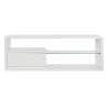 Mueble de TV DKD Home Decor Blanco Cristal 140 x 40 x 50 cm Madera MDF