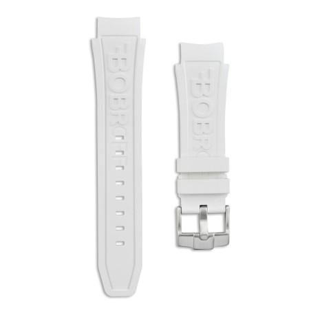 Correa para Reloj Bobroff BFSTB Blanco