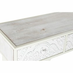 Consola DKD Home Decor Blanco Abeto Madera MDF 120 x 35 x 80 cm