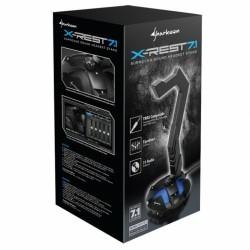 Soporte auriculares Sharkoon X-Rest 7.1 Aluminio Caucho