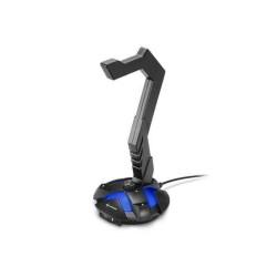 Soporte auriculares Sharkoon X-Rest 7.1 Aluminio Caucho