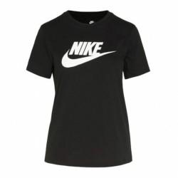 Camiseta de Manga Corta Mujer TEE ESSENTL Nike ICN DX7906 010  Negro