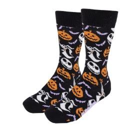 Calcetines The Nightmare Before Christmas 3 pares Talla única (36-41) Negro