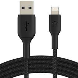 Cable USB a Lightning Belkin CAA002BT0MBK Negro 15 cm