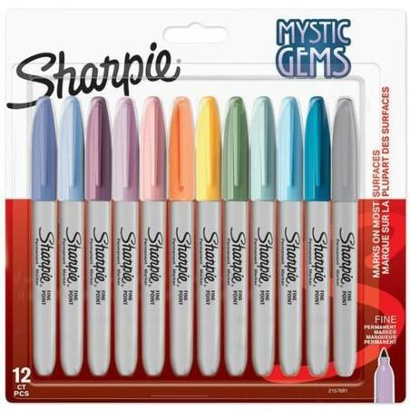 Set de Rotuladores Sharpie Mystic Gems 12 Piezas Pastel