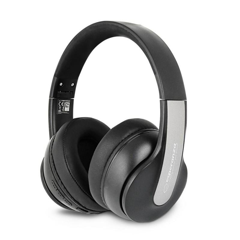 Auriculares con Micrófono Esperanza EH240 Negro