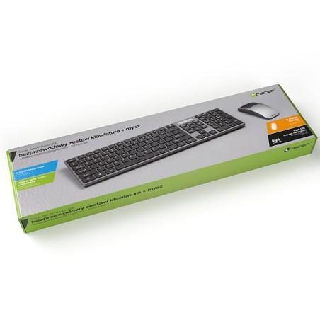 Teclado Inalámbrico Tracer TRAKLA46773 Negro Qwerty US