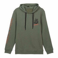 Sudadera con Capucha Hombre The Mandalorian Verde oscuro