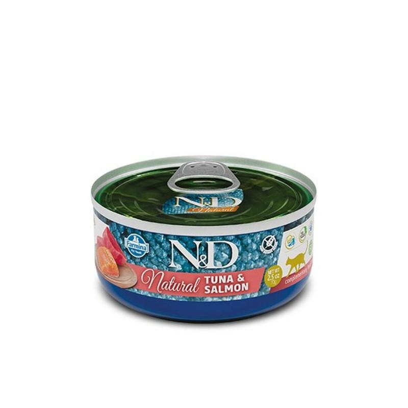 Comida para gato Farmina N&D Salmón Atún 140 g