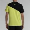 Camiseta de Manga Corta Hombre Bullpadel Lucio Negro