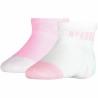 Calcetines Deportivos Puma Mini Cats x2 Rosa