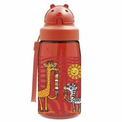 Botella de Agua Laken OBY Chupi Rojo (0,45 L)