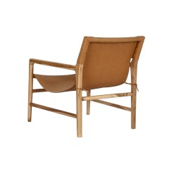 Silla DKD Home Decor Camel Marrón claro 66 x 73 x 77 cm